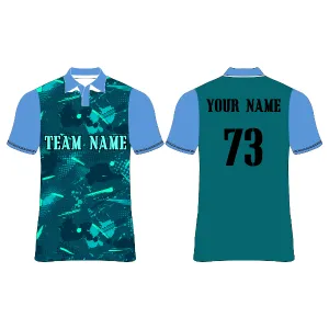 NEXT PRINT All Over Printed Customized Sublimation T-Shirt Unisex Sports Jersey Player Name & Number, Team Name.NP0080073