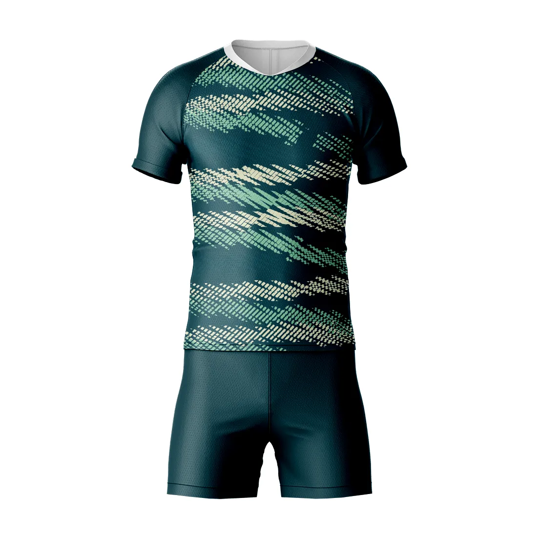 Next Print Customised Football Jersey With Shorts.