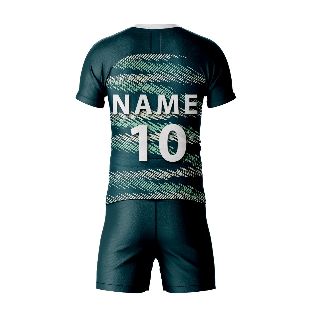 Next Print Customised Football Jersey With Shorts.