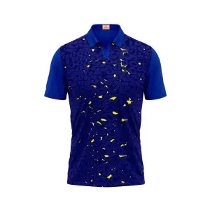 Next Print Customized Polo Neck Royal Blue Jersey NPTS17