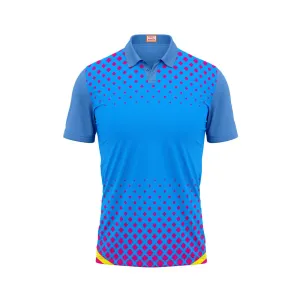 Next Print Customized Polo Neck Skyblue Jersey Design 44