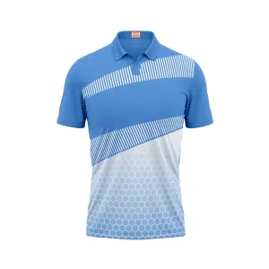 Next Print Customized Polo Neck Skyblue Jersey Design 6