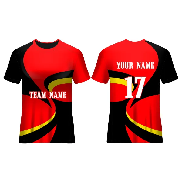 NEXT PRINT Customized Sublimation Printed T-Shirt Unisex Sports Jersey Player Name & Number, Team Name.2076679876