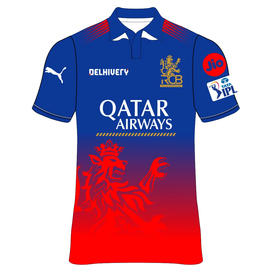 Next Print  IPL RCB Anuj Rawat Printed Jersey.