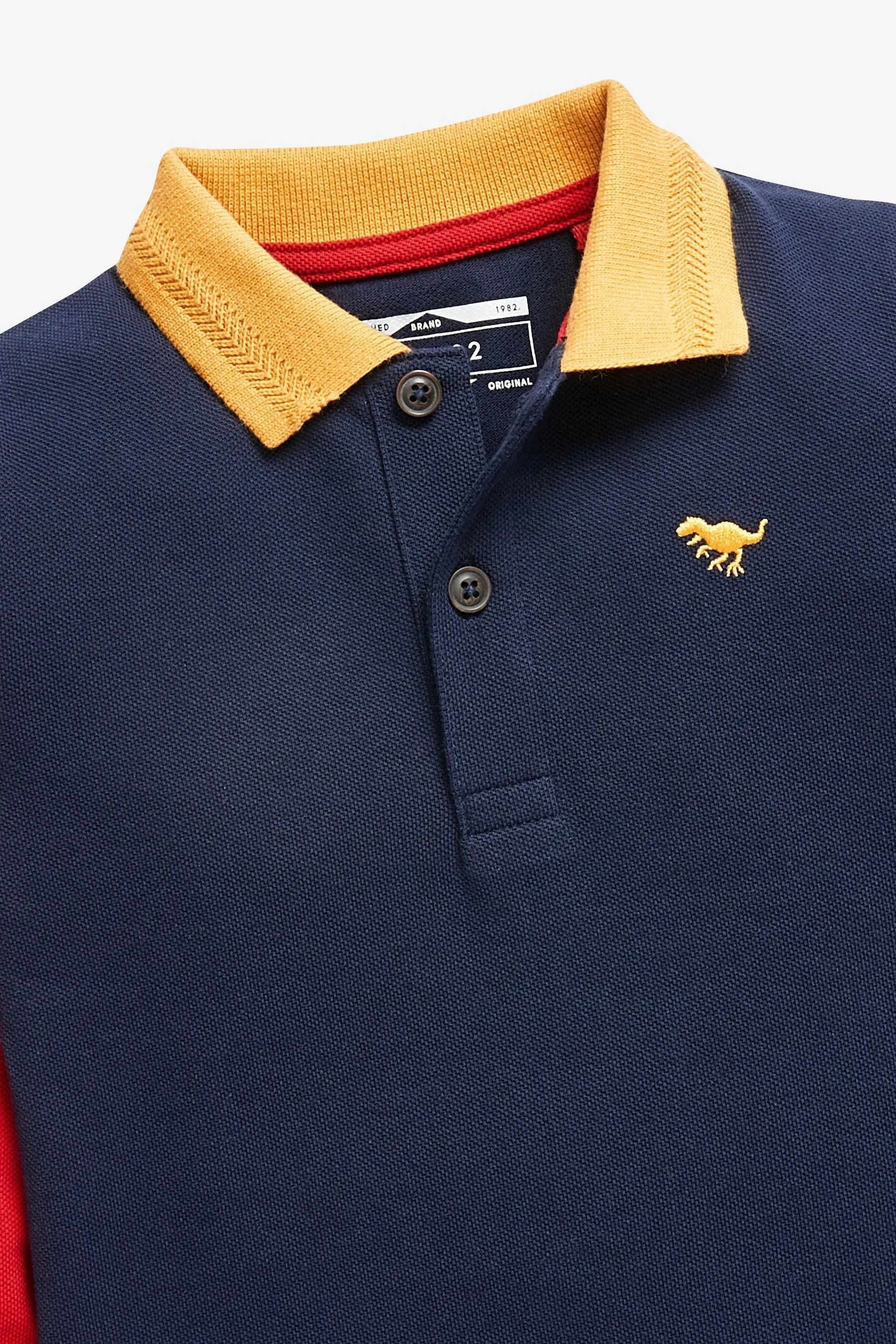 Next Rainbow Hotch Potch Younger Boys Polo Shirt