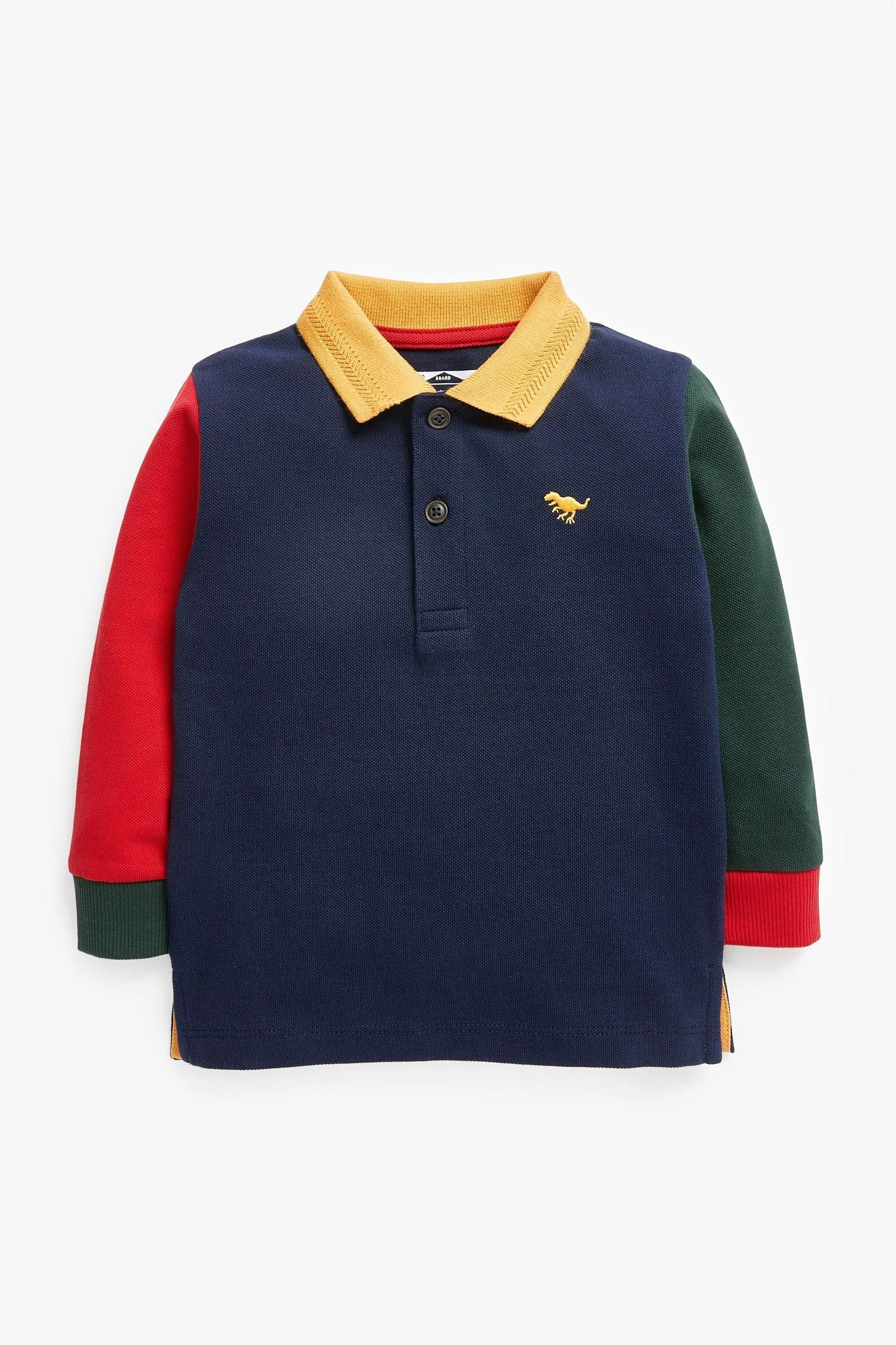 Next Rainbow Hotch Potch Younger Boys Polo Shirt