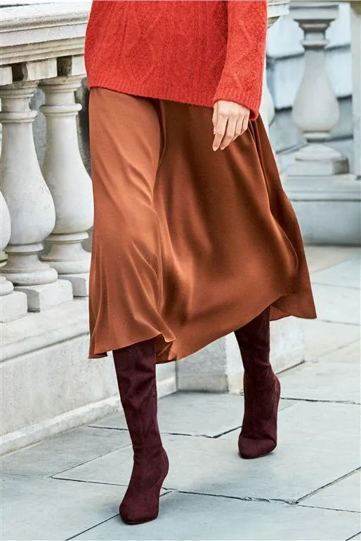 Next Tan Maxi Womens Skirt