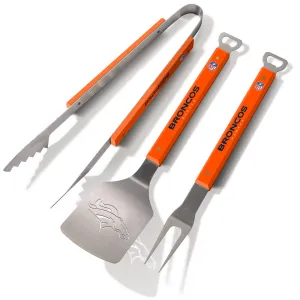 NFL Denver Broncos YouTheFan Spirit Series 3-Piece BBQ Set