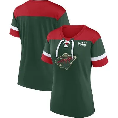 NHL Minnesota Wild Women's Fashion Jersey Team Officially Licensed