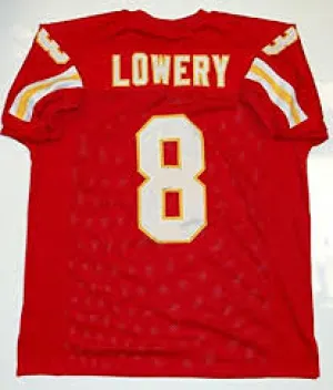 Nick Lowery Kansas City Chiefs Throwback Football Jersey