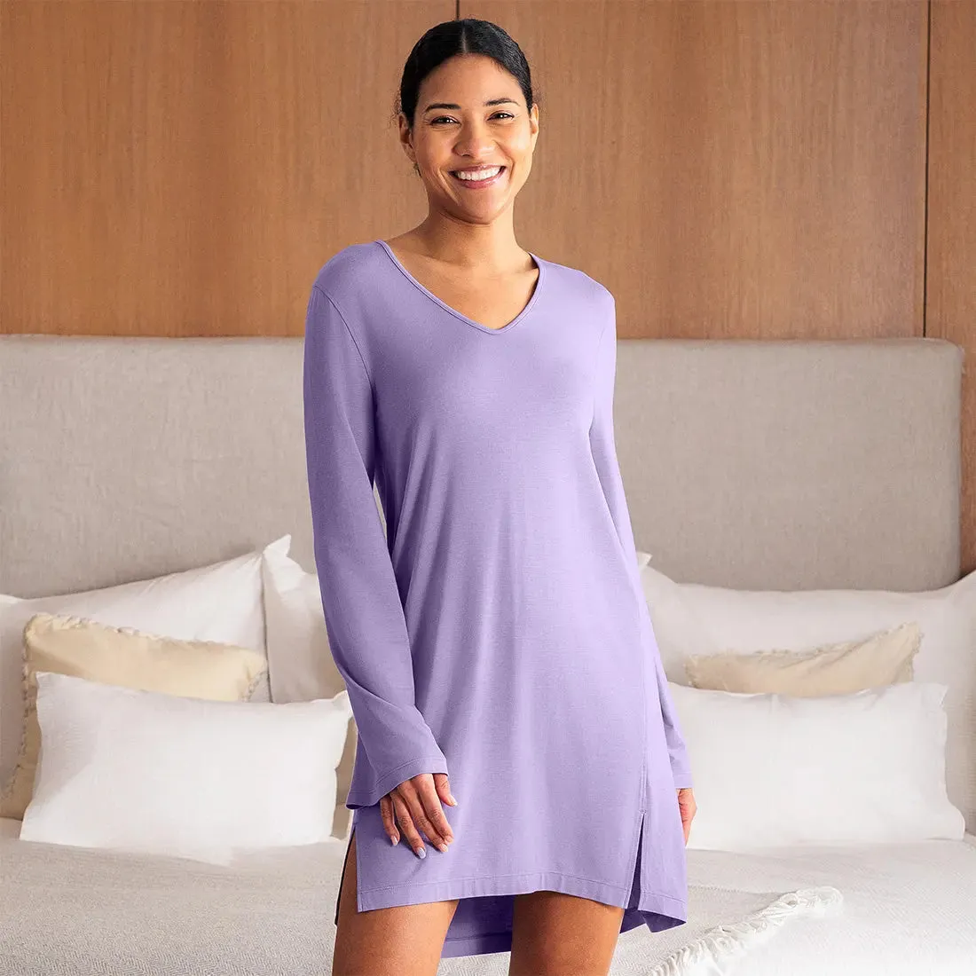 Night Dress V-Neck — NATTWELL™