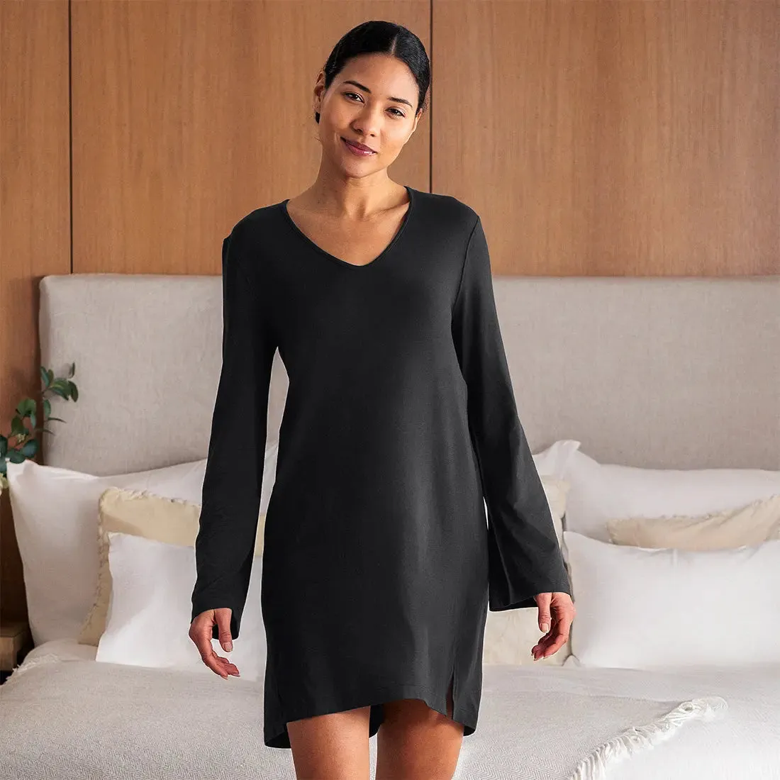 Night Dress V-Neck — NATTWELL™