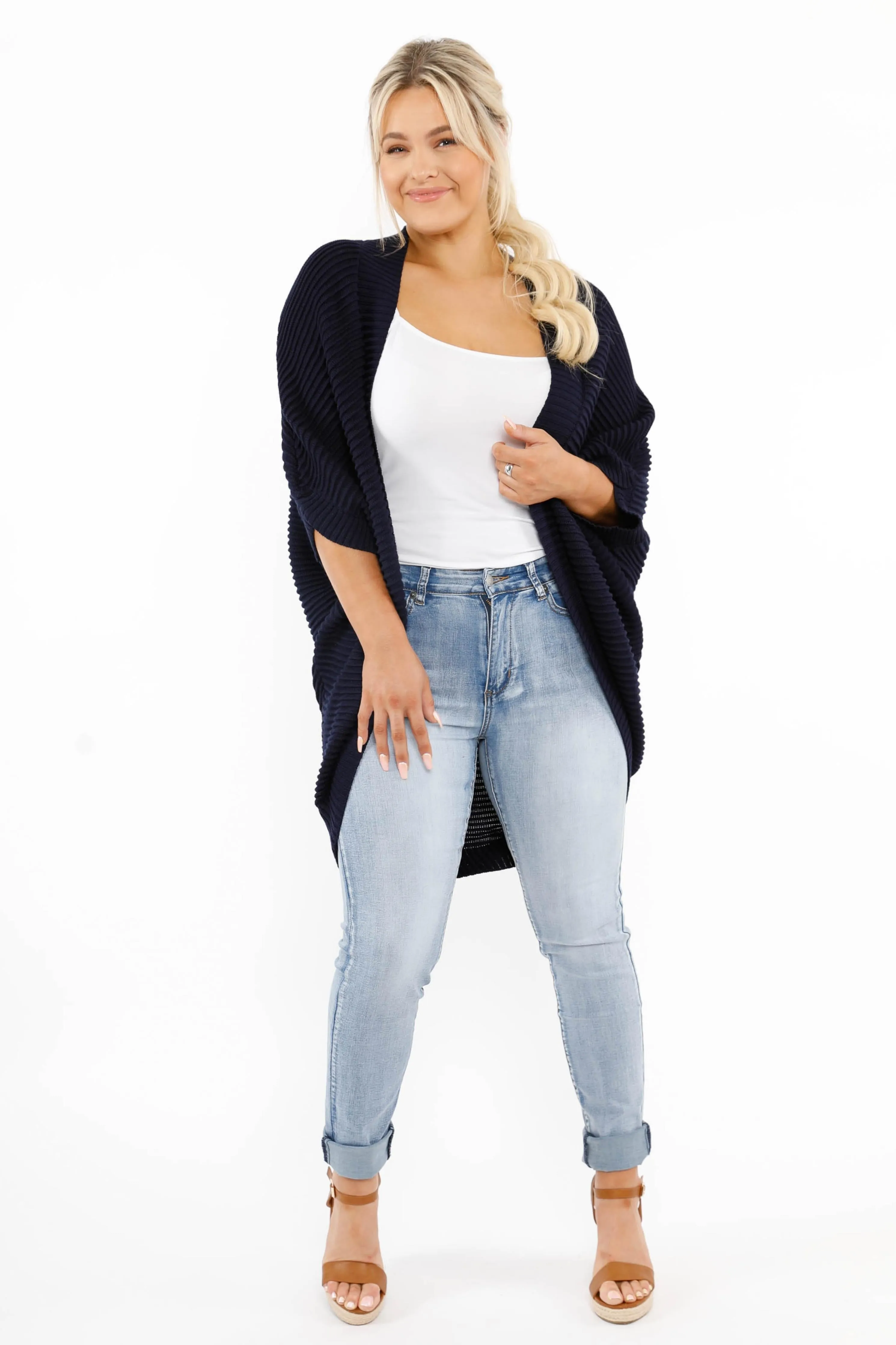 Nightingale Cardigan | Navy | FINAL SALE