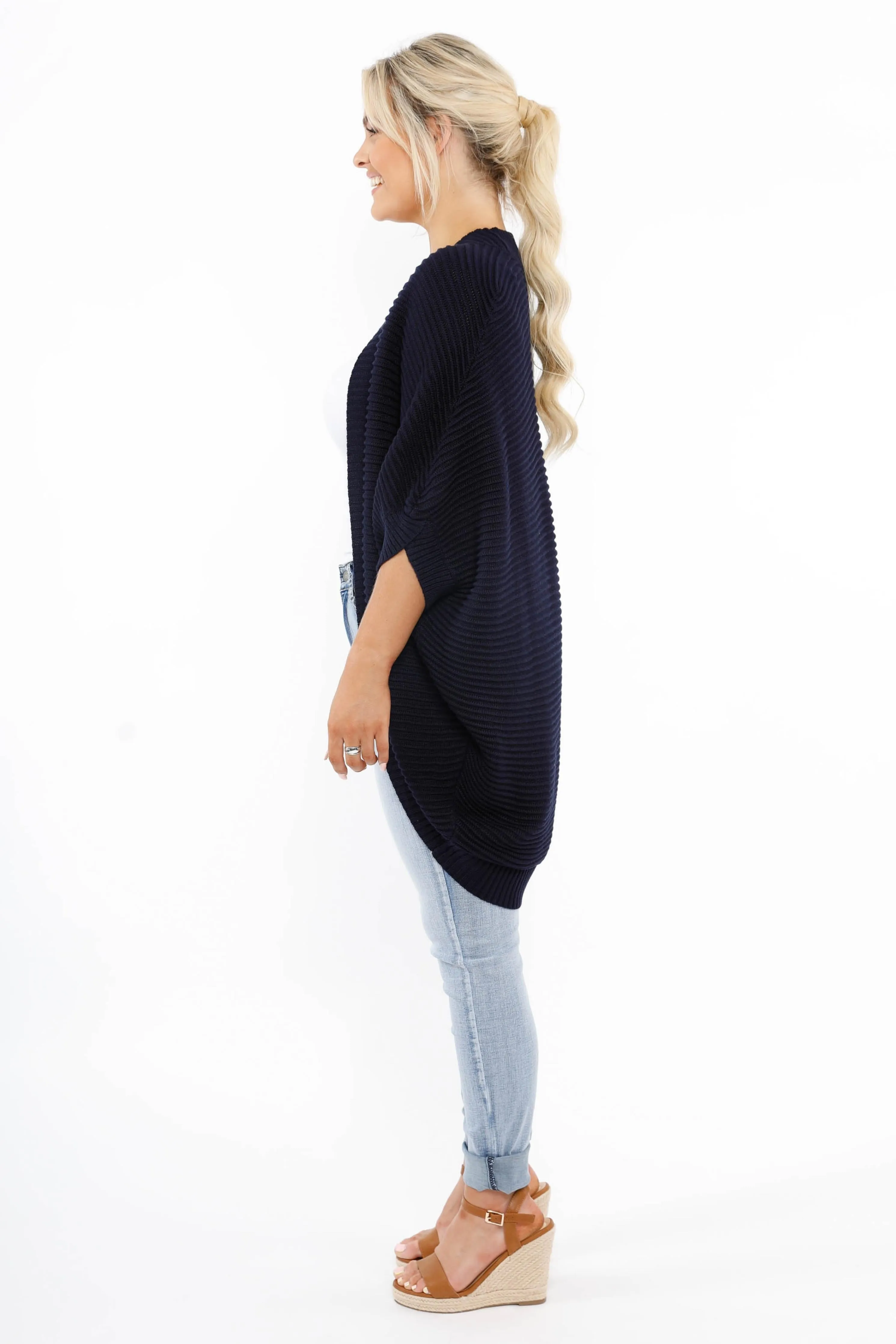 Nightingale Cardigan | Navy | FINAL SALE