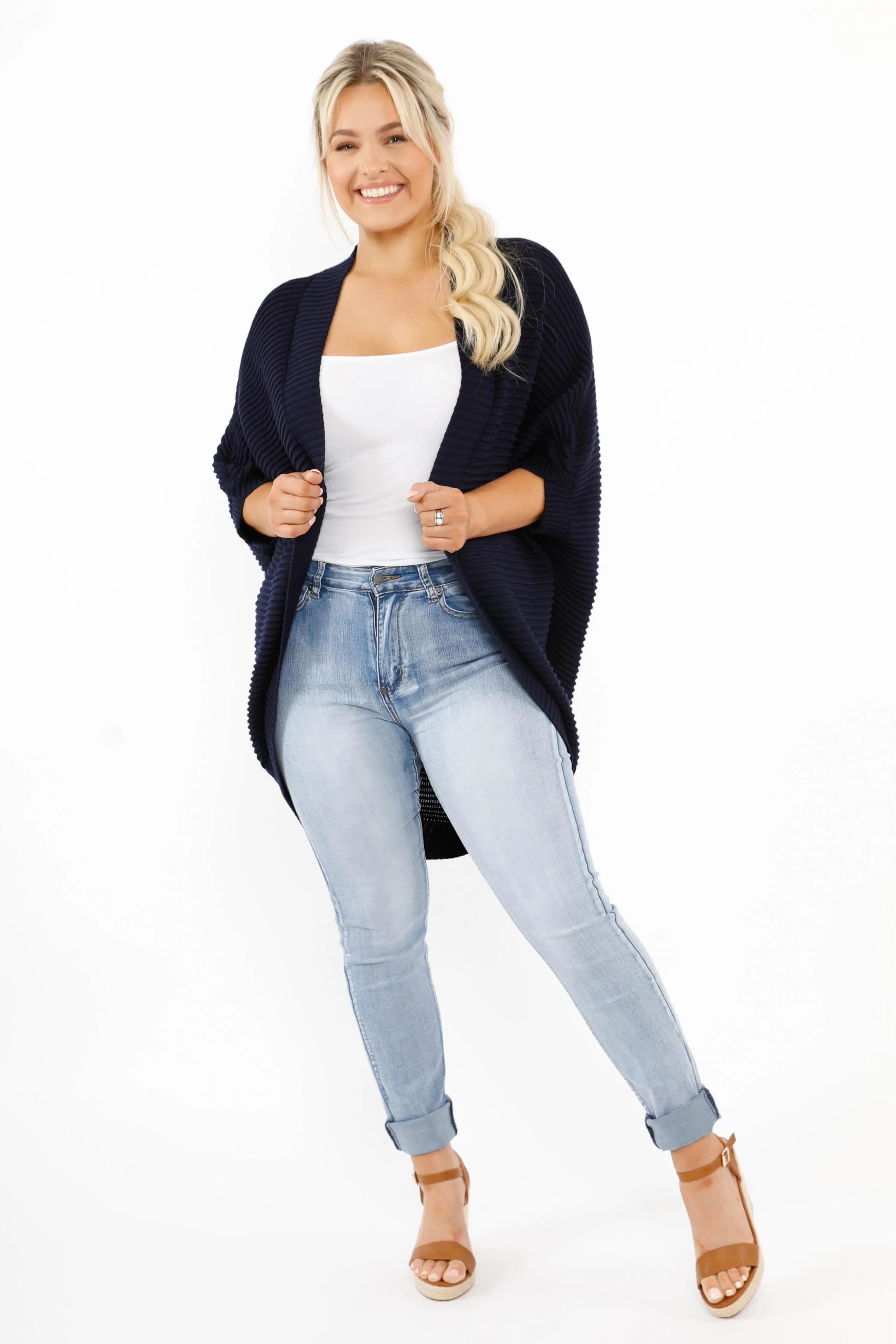 Nightingale Cardigan | Navy | FINAL SALE