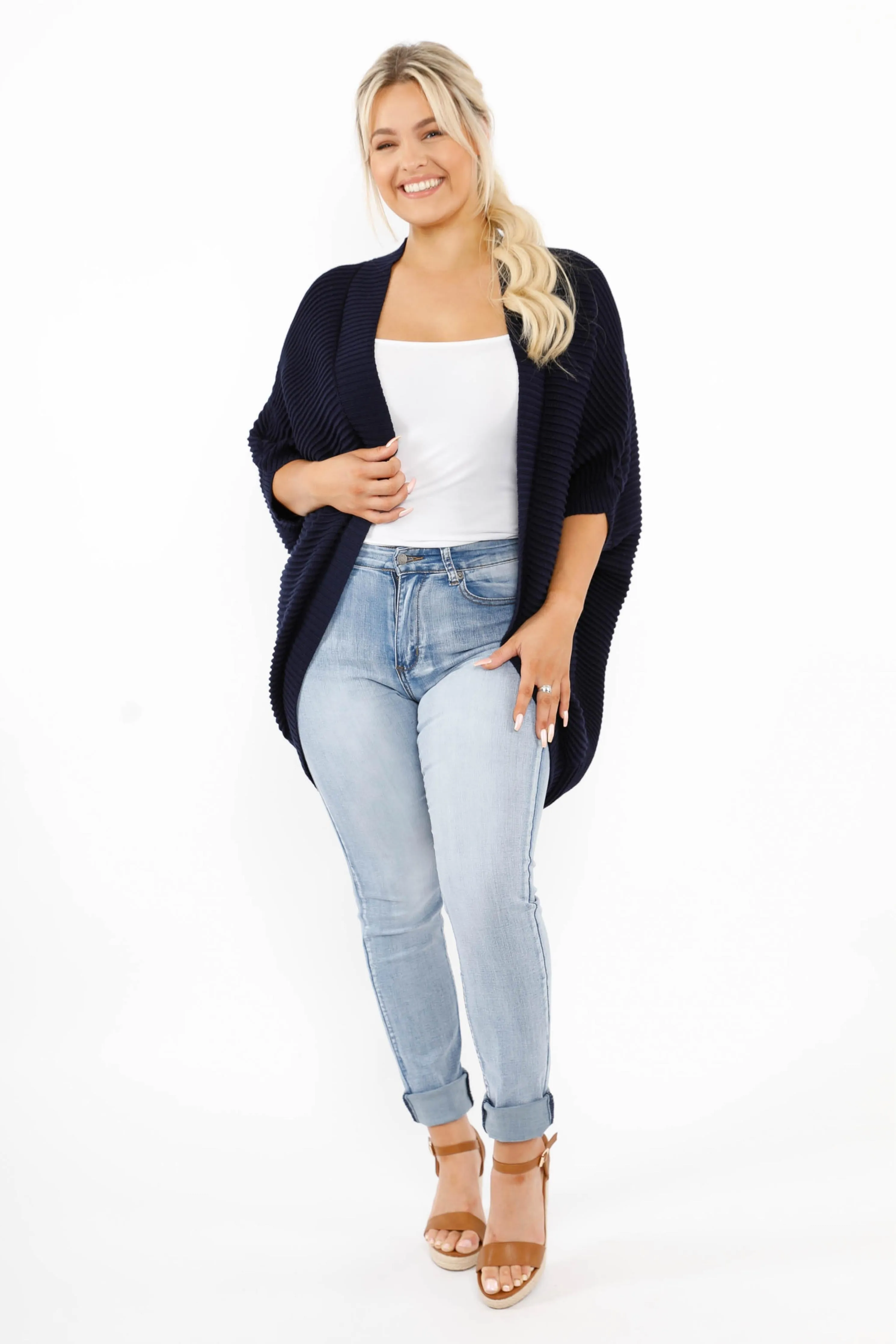 Nightingale Cardigan | Navy | FINAL SALE