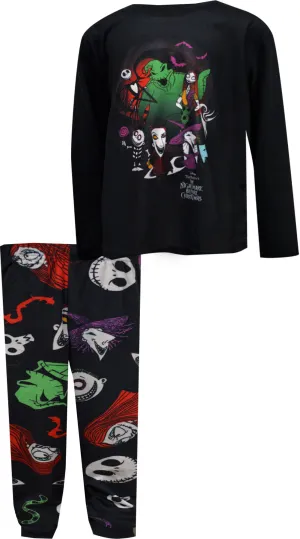 Nightmare Before Christmas Jack and Crew Toddler Jogger Pajama