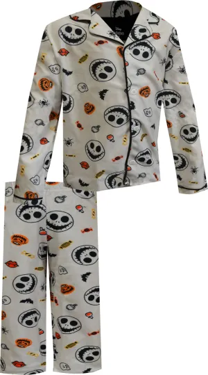 Nightmare Before Christmas Jack Halloween Blast Flannel Pajama