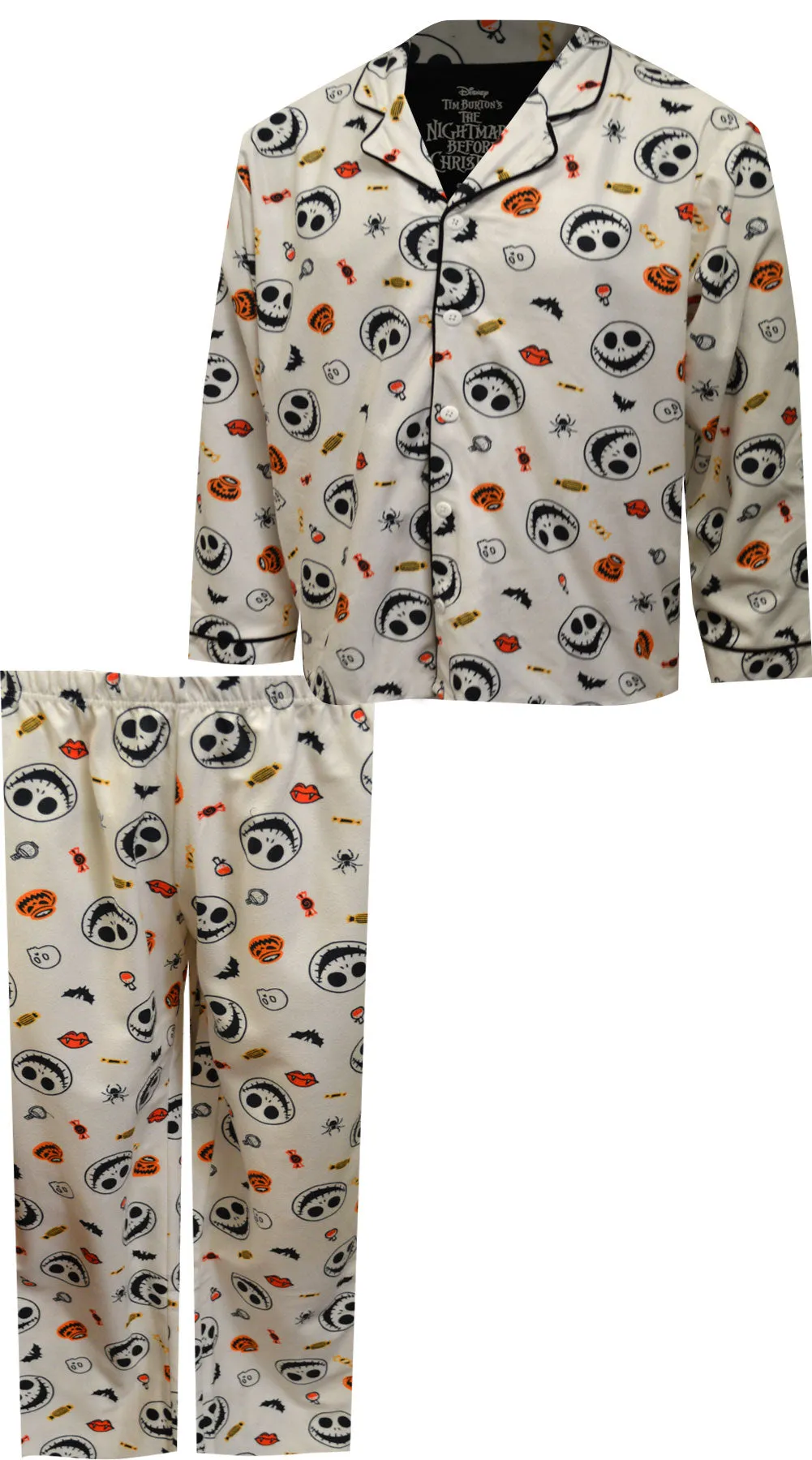 Nightmare Before Christmas Jack Halloween Blast Guys Pajama