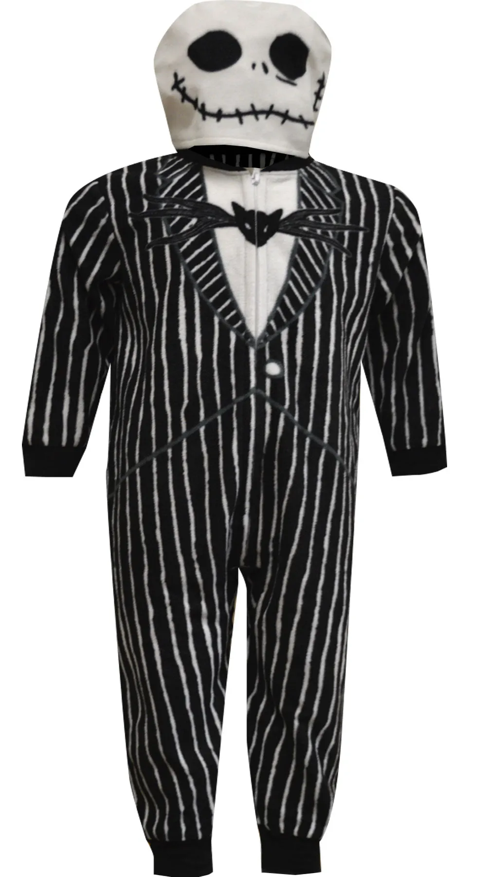 Nightmare Before Christmas Jack Skellington Boys One Piece Pajama