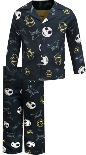 Nightmare Before Christmas Jack Skellington Flannel Pajama