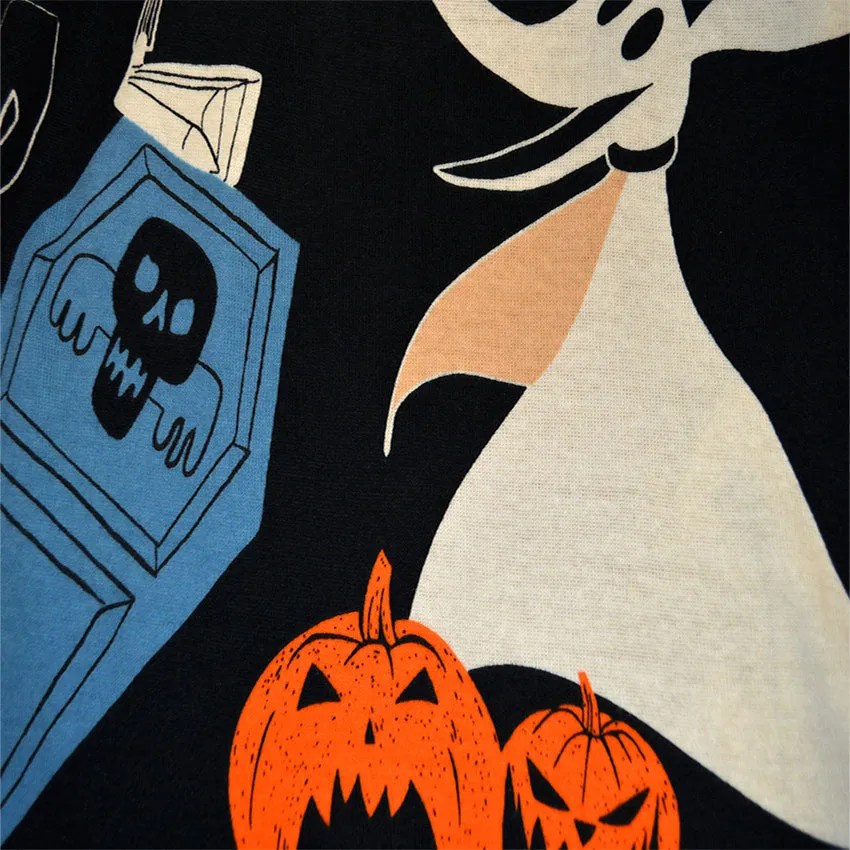 Nightmare Before Christmas Jack Skellington Graveyard Pajama