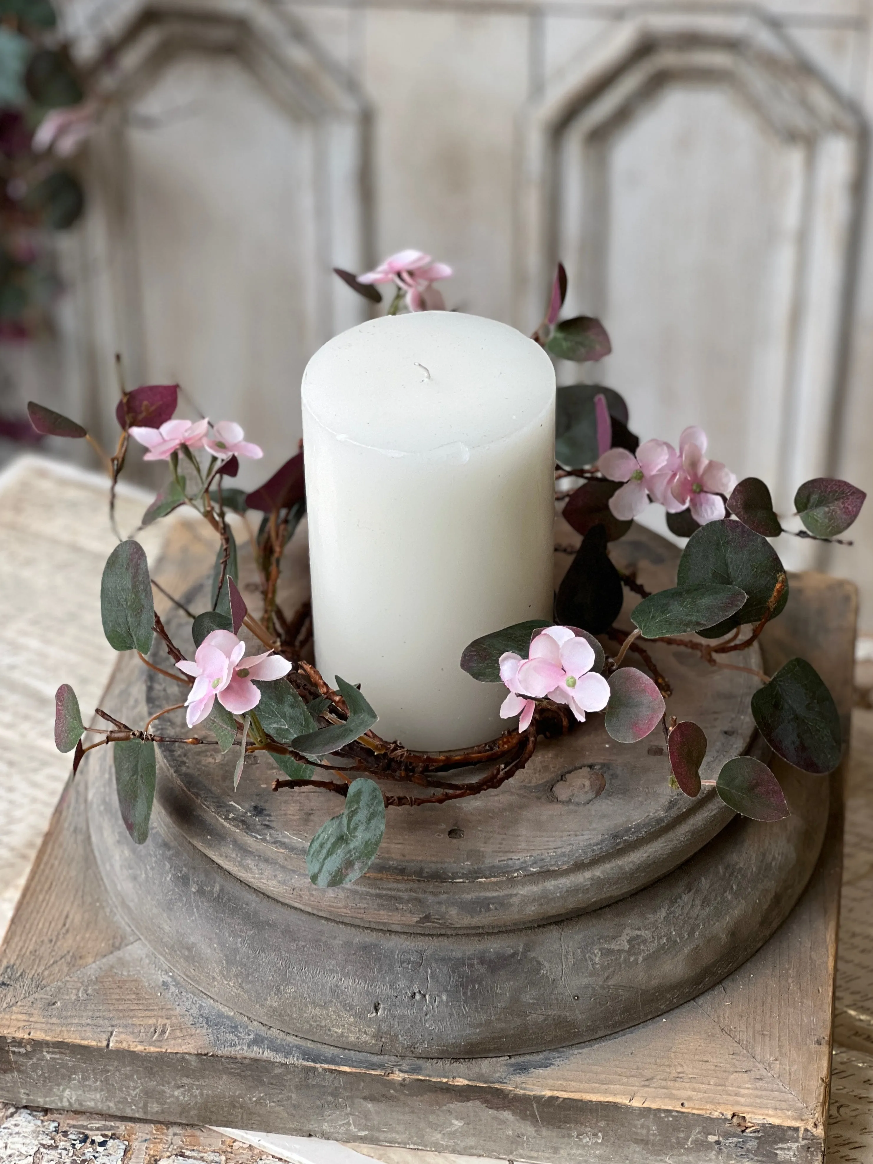 Nightshade Blossoms Candle Ring | 12" | NOT CURRENTLY IN STOCK-New For Spring 2025!