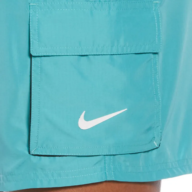 Nike - Belted Packable 5" Volley Short (Washed Teal)