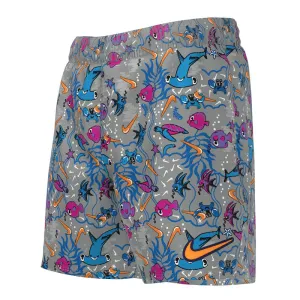 Nike - Boy's Sea Friends Lap 4' Volley Short (Particle Grey)