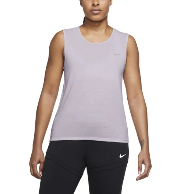 Nike Dri-Fit Division Women Running Tank Venice/Silver