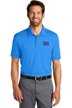 Nike Dri-FIT Legacy Customized Polos, Light Photo Blue