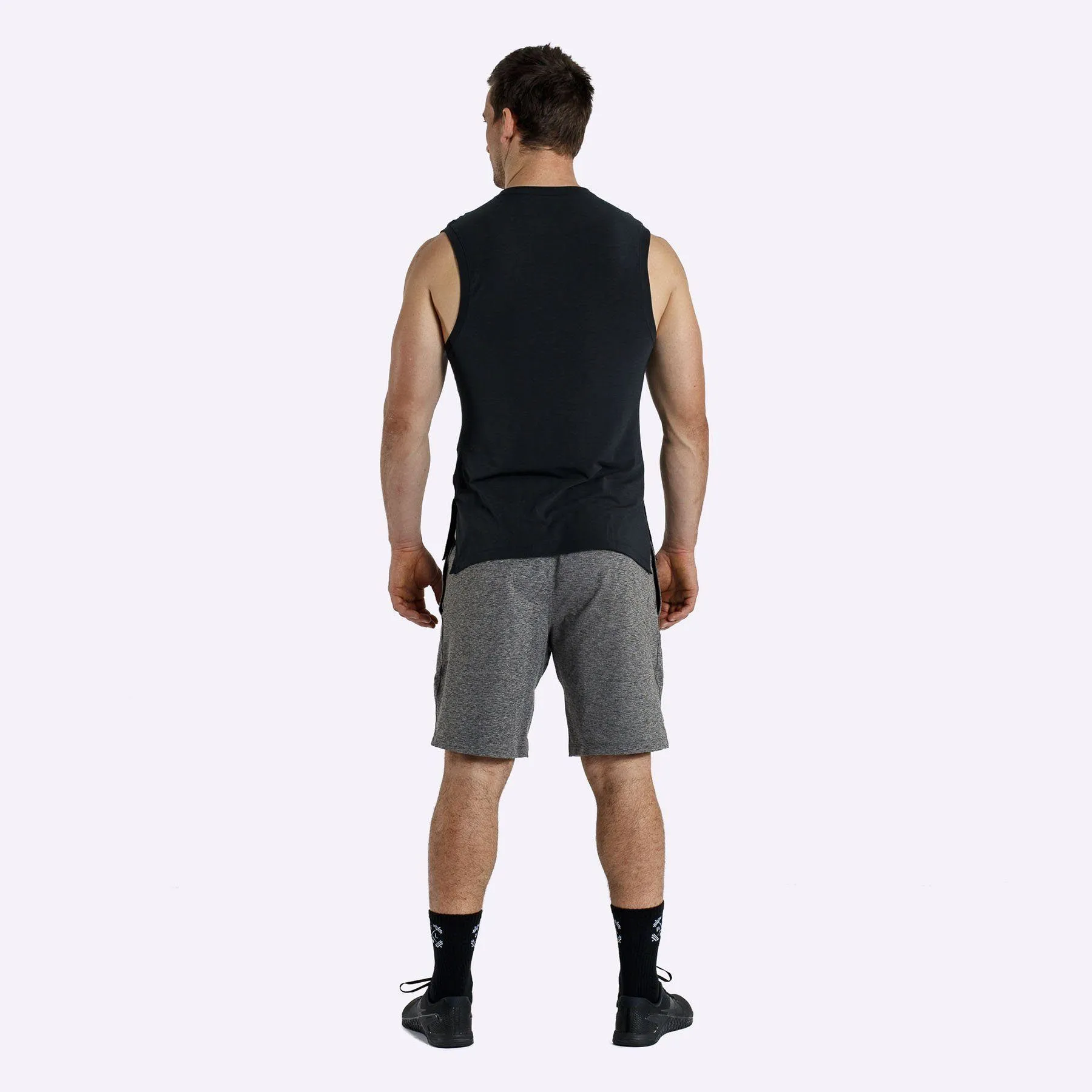 Nike - Dri-FIT Men's Training Tank - Black/Dark Grey