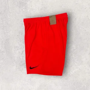 NIKE DRI-FIT SHORTS - CRIMSON