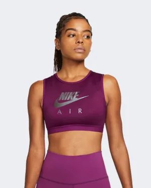 Nike Dri-Fit Swoosh Women Training Bra Sangria