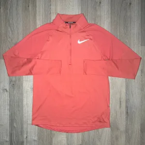 Nike Element 2.0 Half Zip Adobe Red