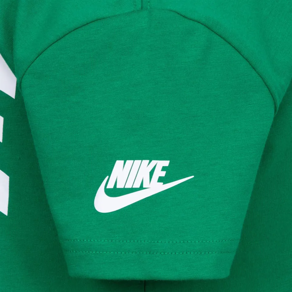 NIKE KID'S SEASONAL JERSEY GREEN TEE