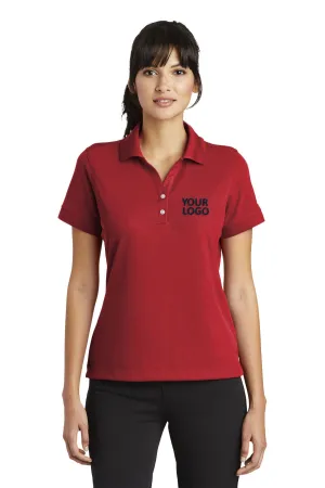 Nike Ladies Dri-FIT Classic Custom Polos, Varsity Red