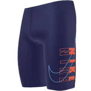 Nike - Multi Logo Jammer (Midnight Navy) - Boys Jammers