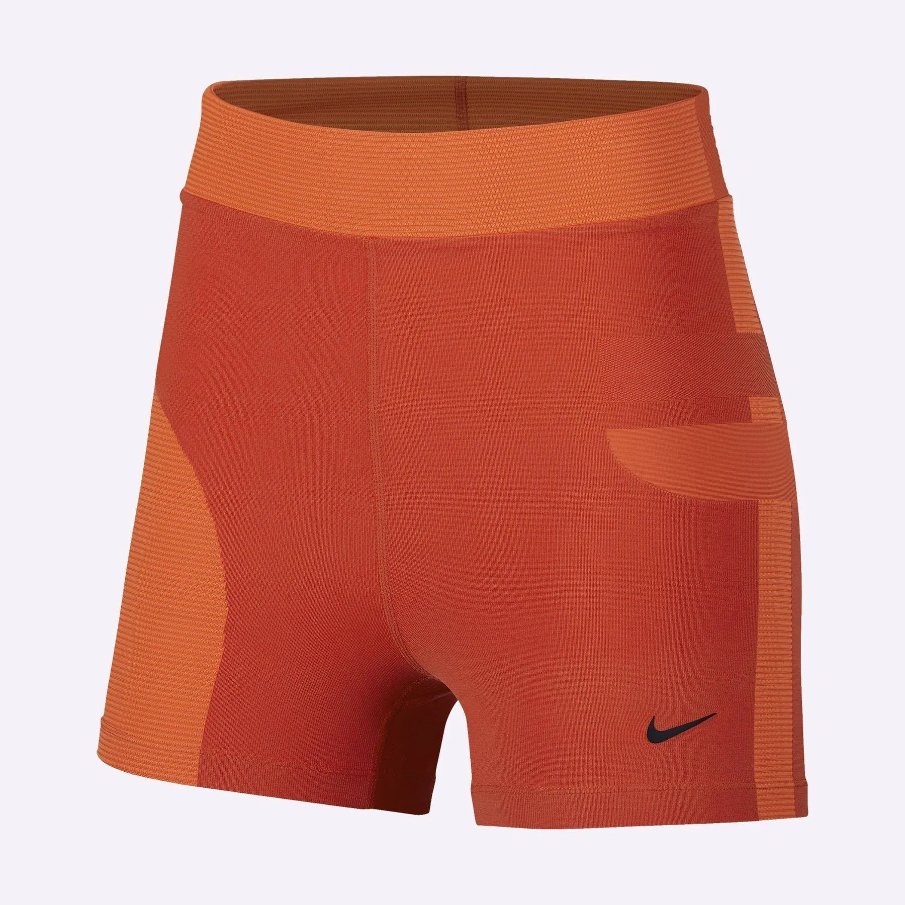 Nike - Pro HyperCool Women's 3inch Shorts - Team Orange/Total Orange/Black