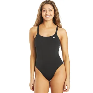 Nike - Solid Hydrastrong Spiderback One Piece (Black)