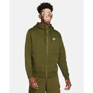 Nike Sportswear Club Fleece Men Lifestyle Hoody Rough Green/White