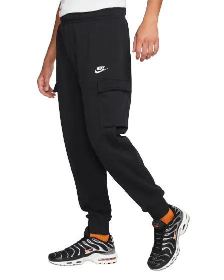 Nike Sportswear Club Fleece Men Lifestyle Pant Black Cd3129-010