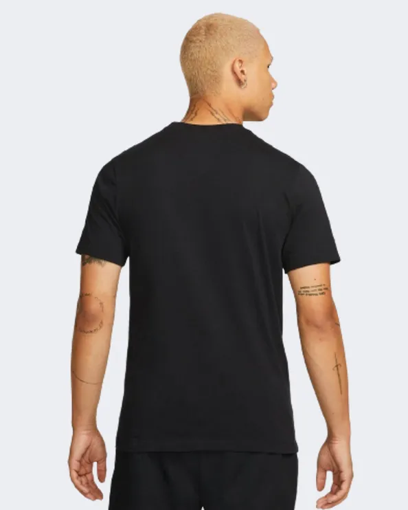 Nike Sportswear Men Lifestyle T-Shirt Black/Blue Dr7815-010