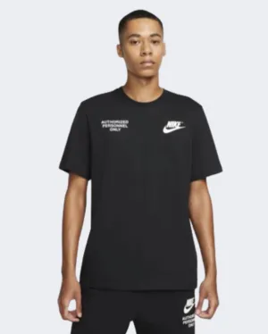 Nike Sportswear Tech Authorized Personnel Men Lifestyle T-Shirt Black