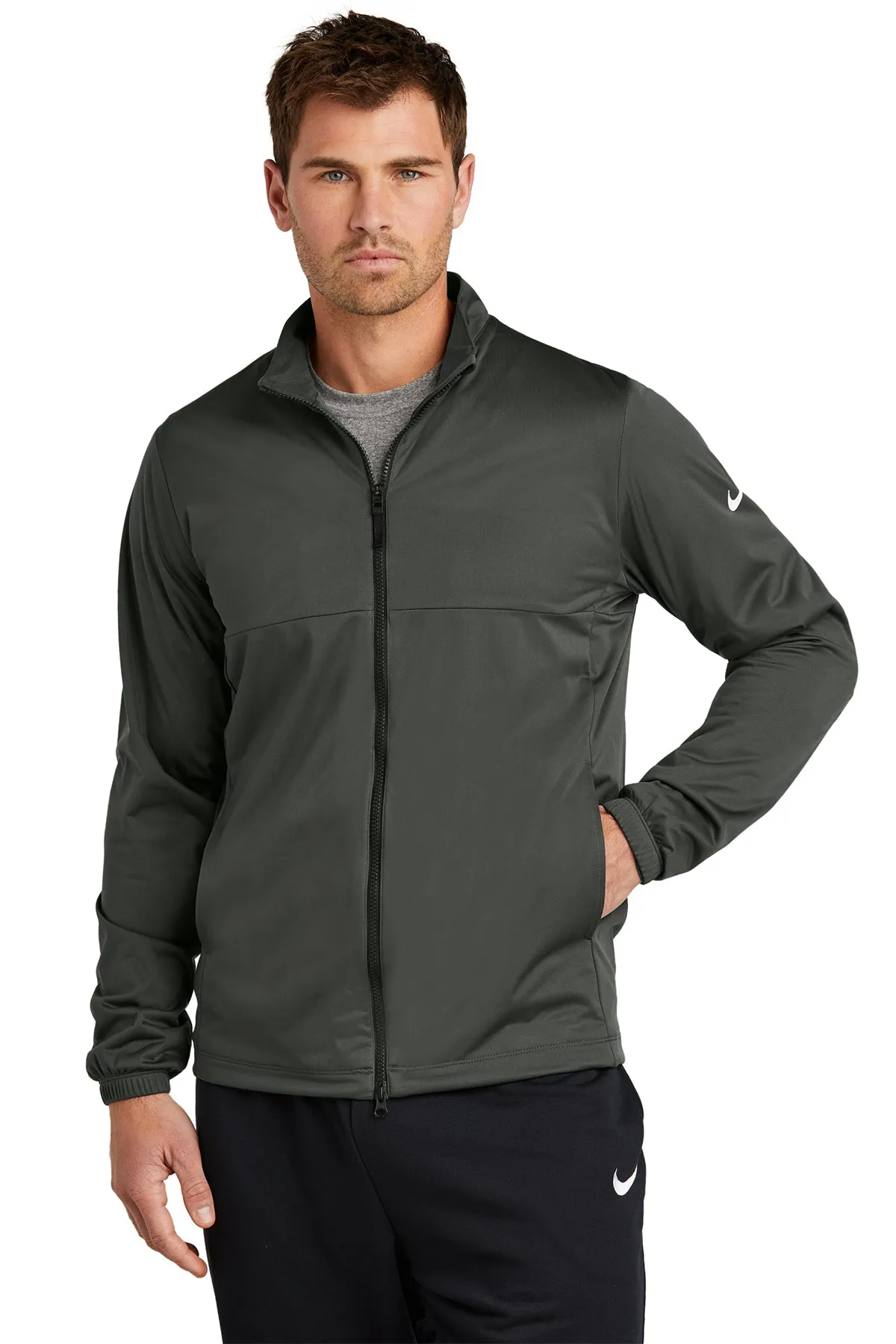 Nike Storm-FIT Full-Zip Custom Jackets, Anthracite