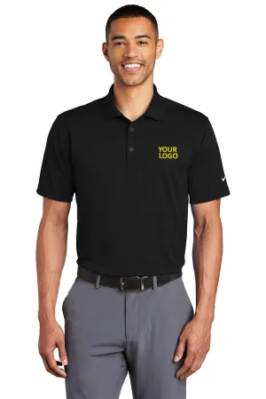 Nike Tech Basic Dri-FIT Custom Polos, Black