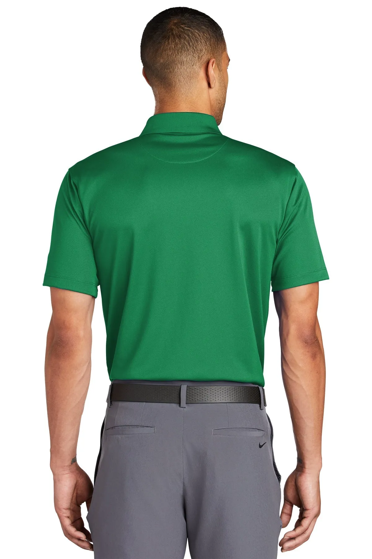 Nike Tech Basic Dri-FIT Custom Polos, Lucky Green