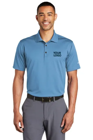 Nike Tech Basic Dri-FIT Custom Polos, University Blue