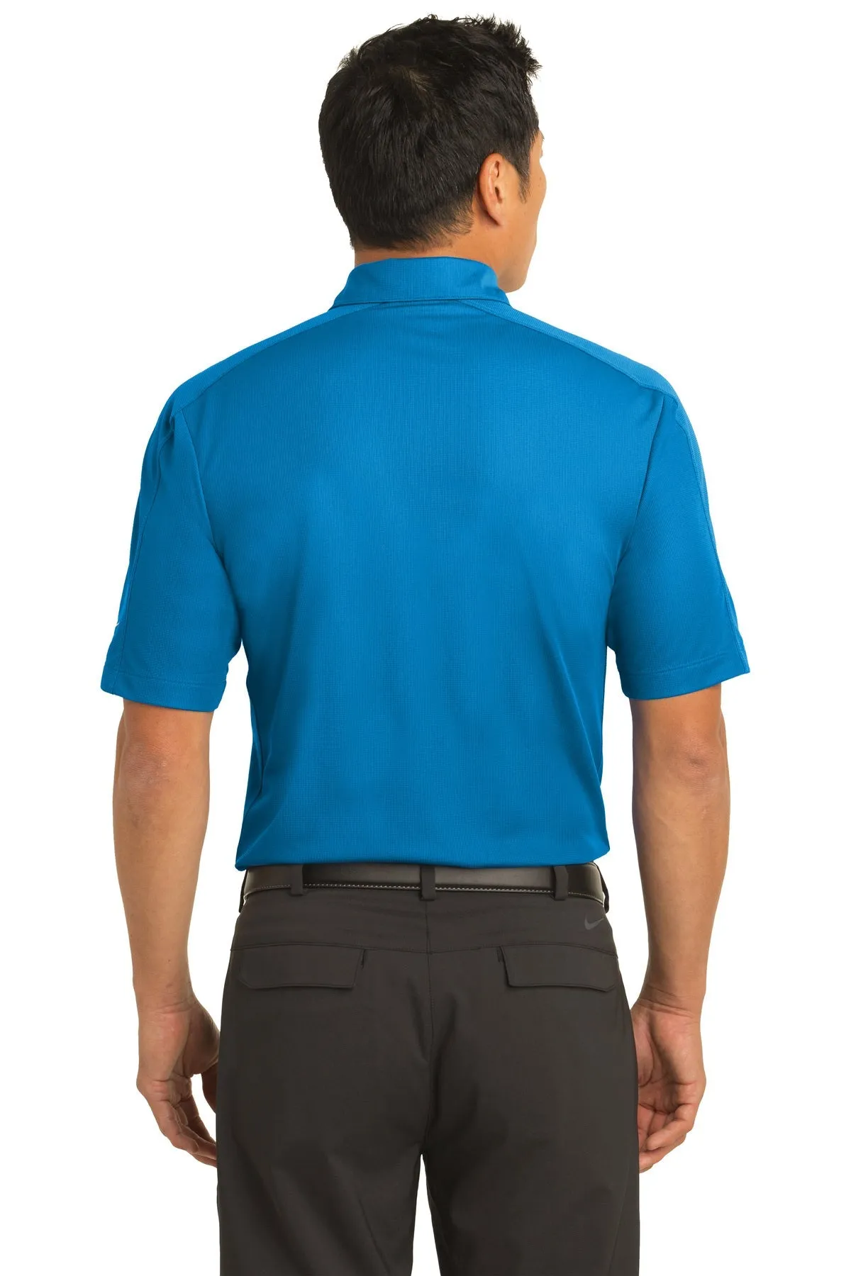 Nike Tech Sport Dri-FIT Customized Polos, Pacific Blue