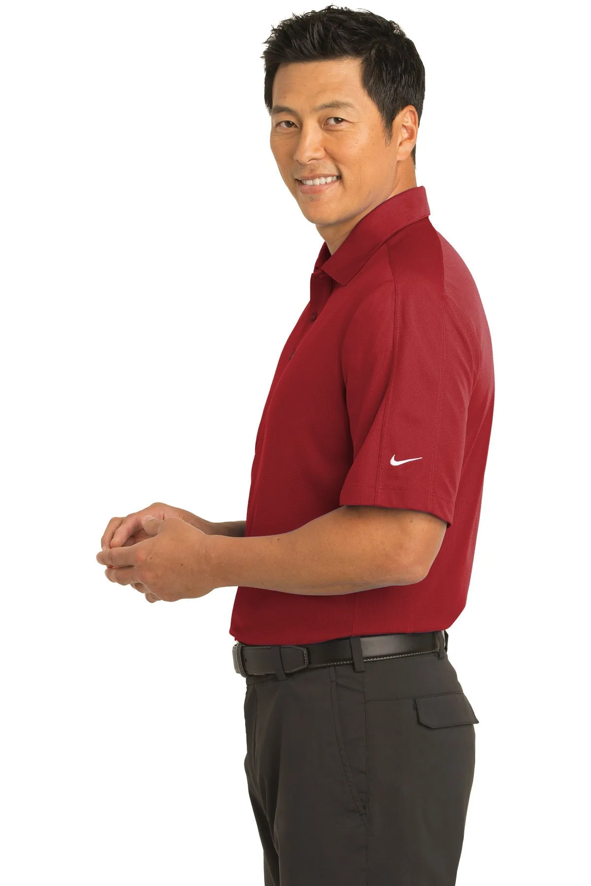 Nike Tech Sport Dri-FIT Customized Polos, Team Red